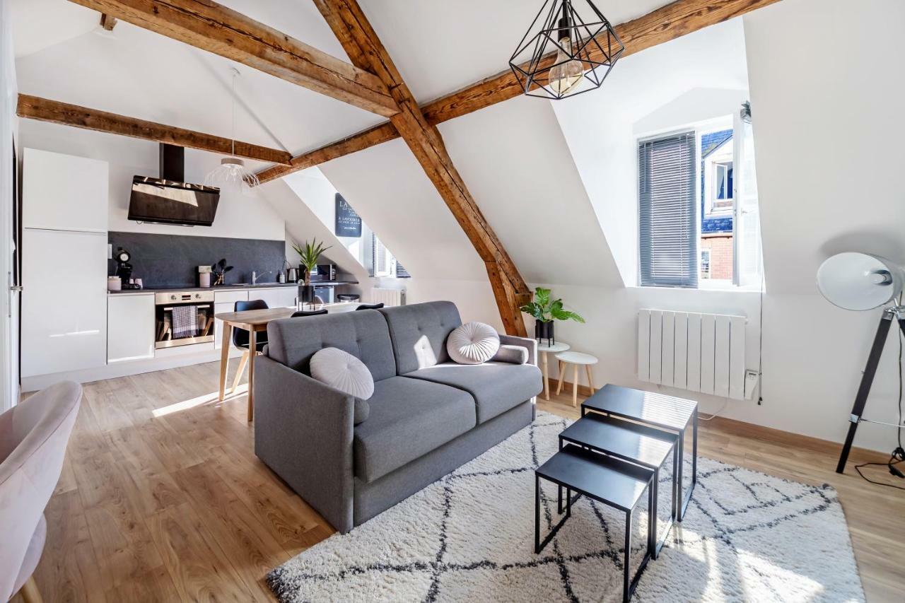 Appartement Cosy*** Centre Historique Dieppe - Rue Pietonne A 200M De La Plage Eksteriør billede