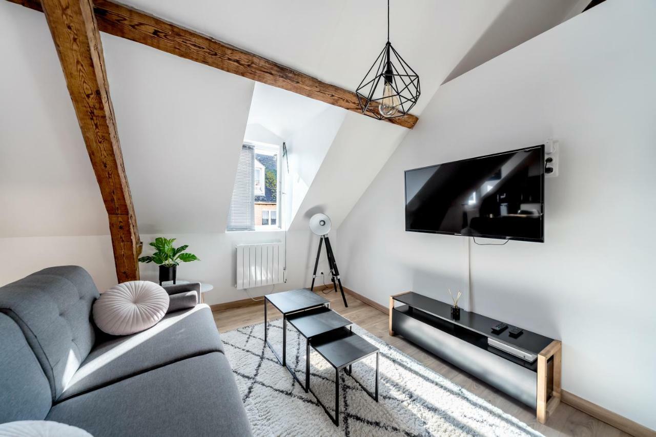 Appartement Cosy*** Centre Historique Dieppe - Rue Pietonne A 200M De La Plage Eksteriør billede